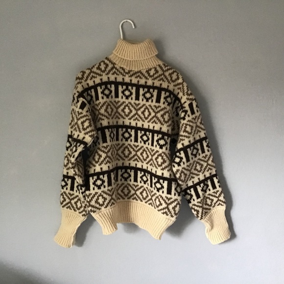 Scandia Sweaters - Vintage Oversized Nordic Sweater